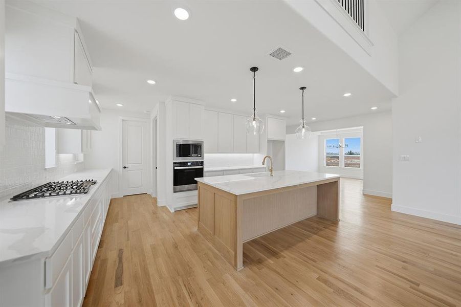 Furnished interior view inside a new home in Hillside Village, Celina (Image 13).