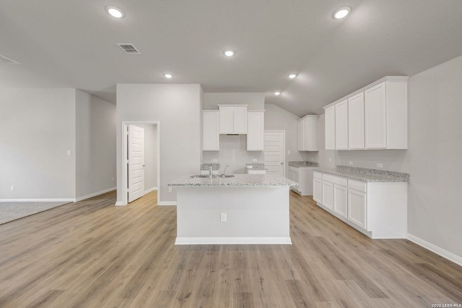 Furnished interior view inside a new home in Verano Farms, San Antonio (Image 7).