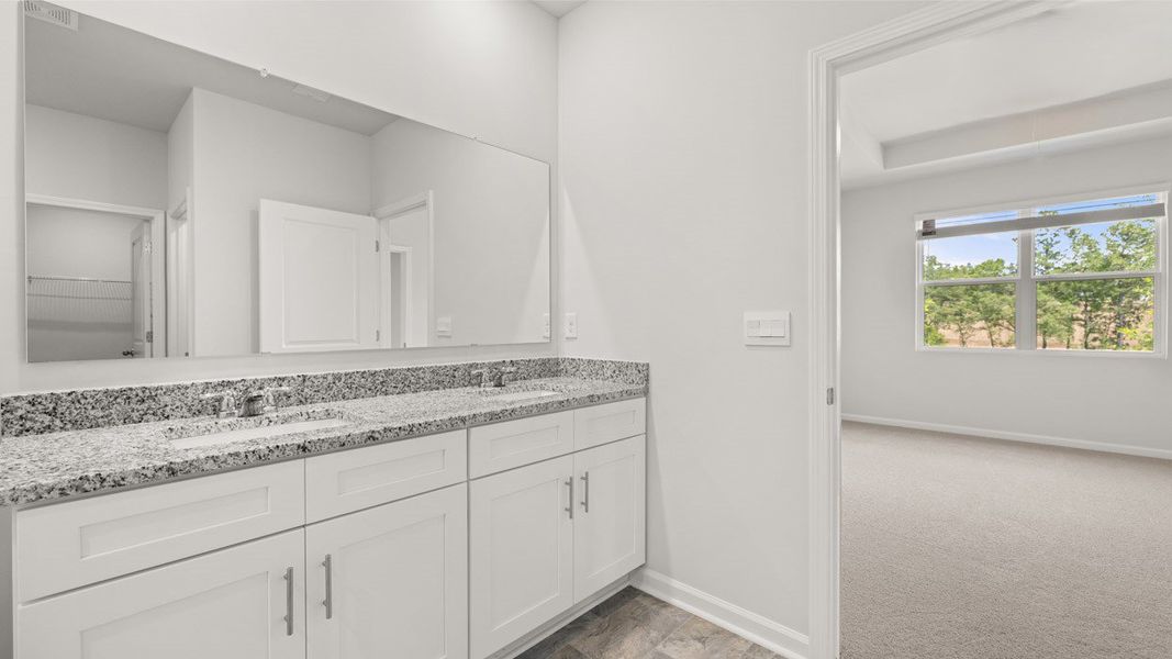 Furnished interior view inside a new home in Highland Hills, Graniteville (Image 9).