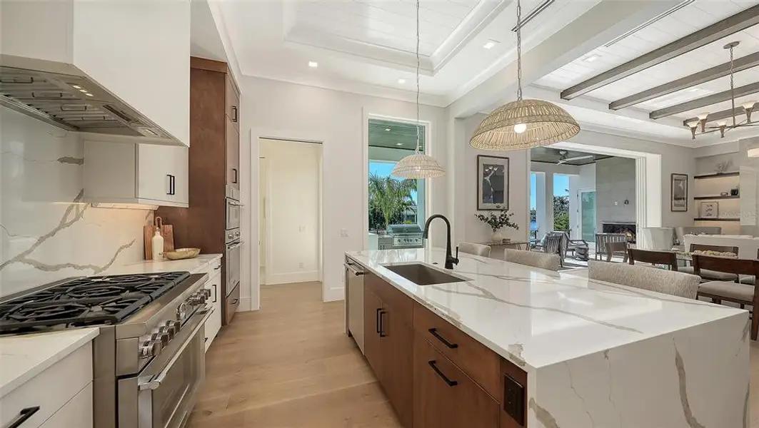 Furnished interior view inside a new home in , Sarasota (Image 9).