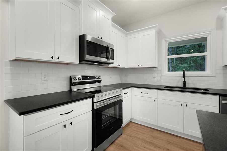 Furnished interior view inside a new home in , Calhoun (Image 8). Furnished interior view inside a new home in , Calhoun (Image 8).