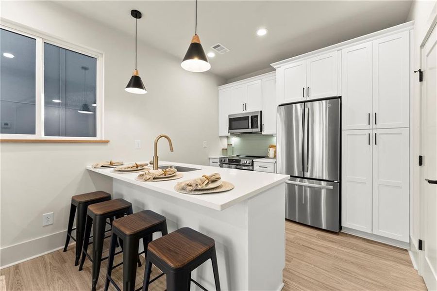 Furnished interior view inside a new home in , Gainesville (Image 17). Furnished interior view inside a new home in , Gainesville (Image 17).