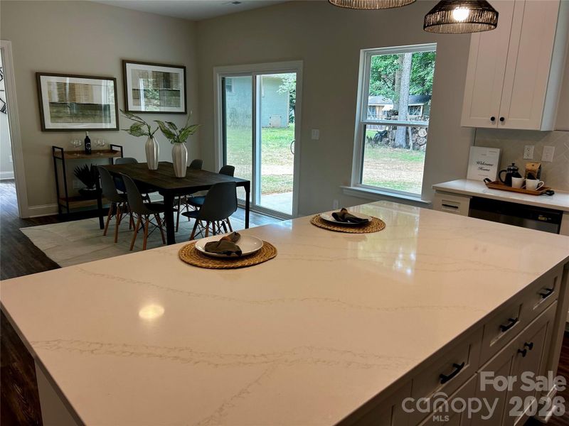 Furnished interior view inside a new home in , Charlotte (Image 11).
