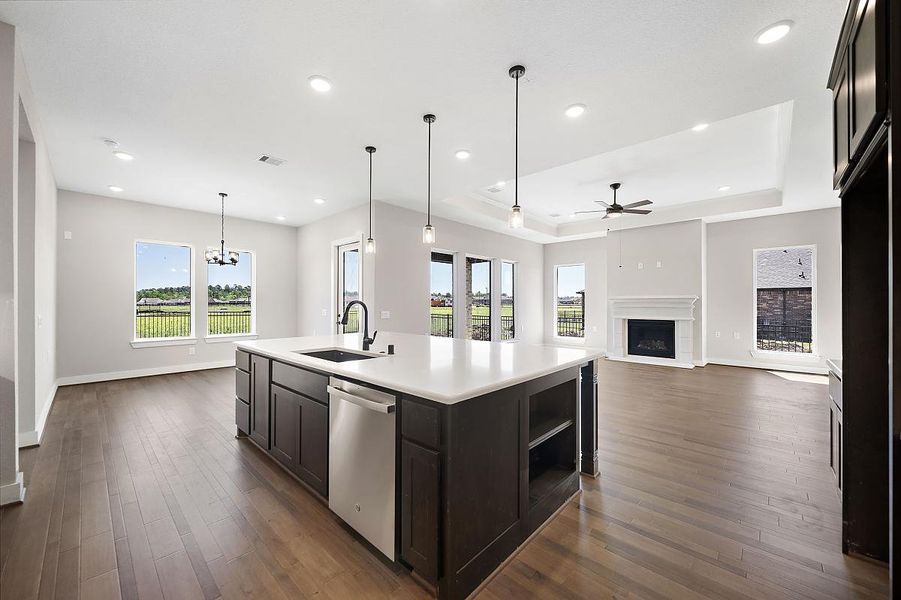 Representative furnished interior of a home built from the Juniper by Caldwell Homes in Chambers Creek, Willis (Image 6). Representative furnished interior of a home built from the Juniper by Caldwell Homes in Chambers Creek, Willis (Image 6).