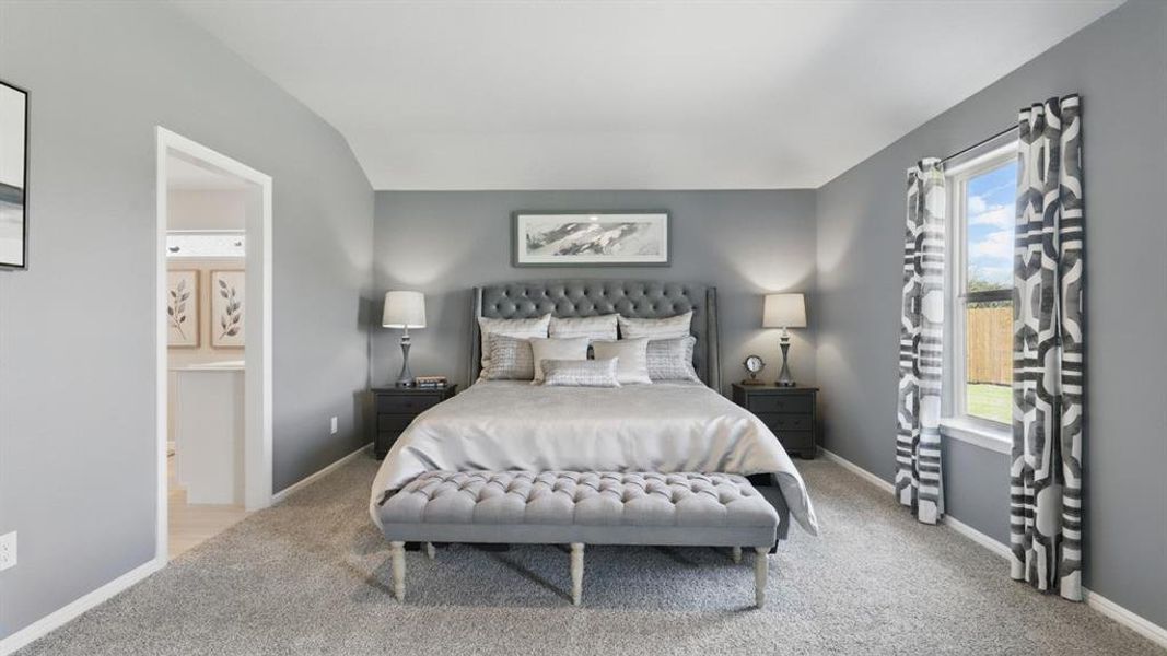 Furnished interior view inside a new home in Lonestar at Liberty Trails, Fort Worth (Image 6). Furnished interior view inside a new home in Lonestar at Liberty Trails, Fort Worth (Image 6).