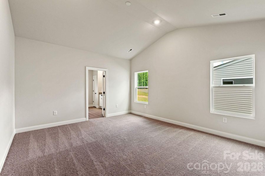 Spacious, unfurnished interior of a new home in Ascot Woods, Charlotte (Image 11). Spacious, unfurnished interior of a new home in Ascot Woods, Charlotte (Image 11).