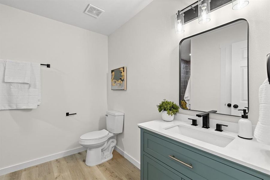 Furnished interior view inside a new home in , Robinson (Image 18).