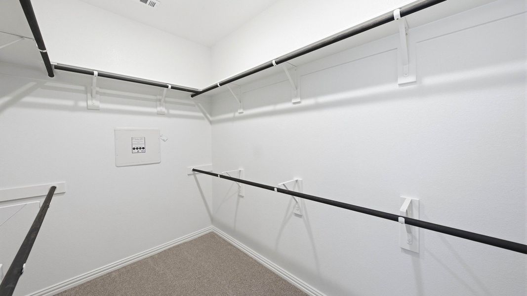 Furnished interior view inside a new home in Oaks at San Gabriel, Georgetown (Image 16).