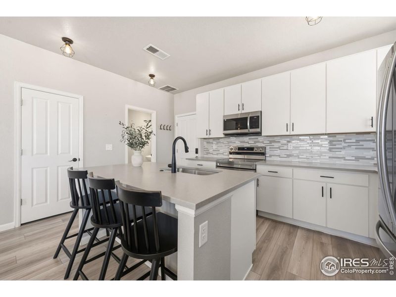 Furnished interior view inside a new home in , Johnstown (Image 6).