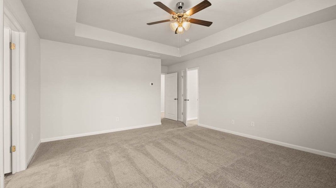 Representative unfurnished interior of a home built from the Darwin by D.R. Horton in Poplar Preserve, Newnan (Image 17).