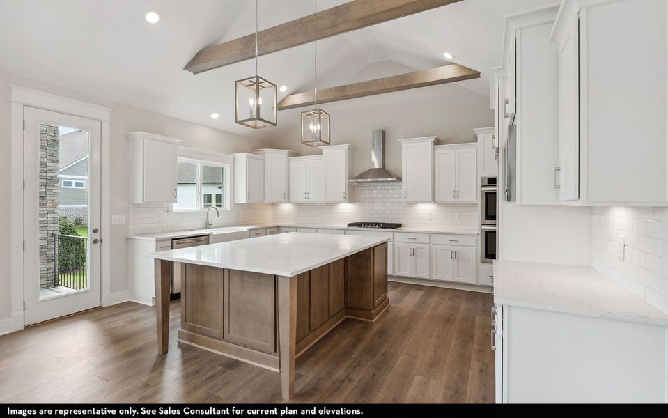 Furnished interior view inside a new home in Aden Woods, Fairview (Image 3).