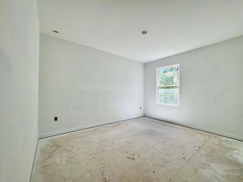 Secondary Bedroom Construction Progress