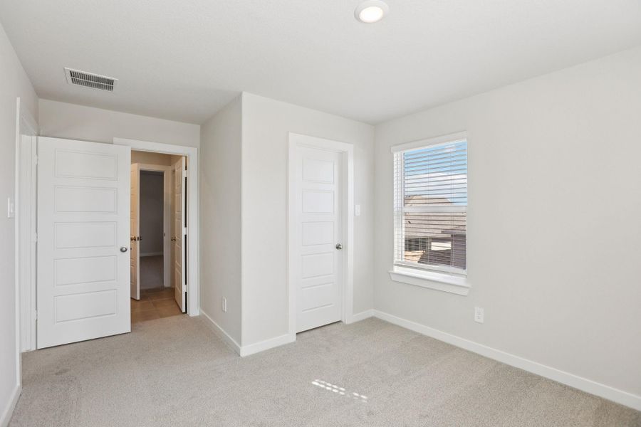 Photos are not of the actual home, but are photos of the builder home with same floorplan with similar interior finishes.