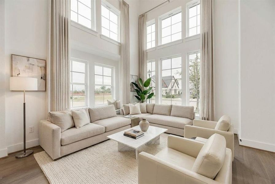 Furnished interior view inside a new home in Grand Estates of Anna, Anna (Image 16).