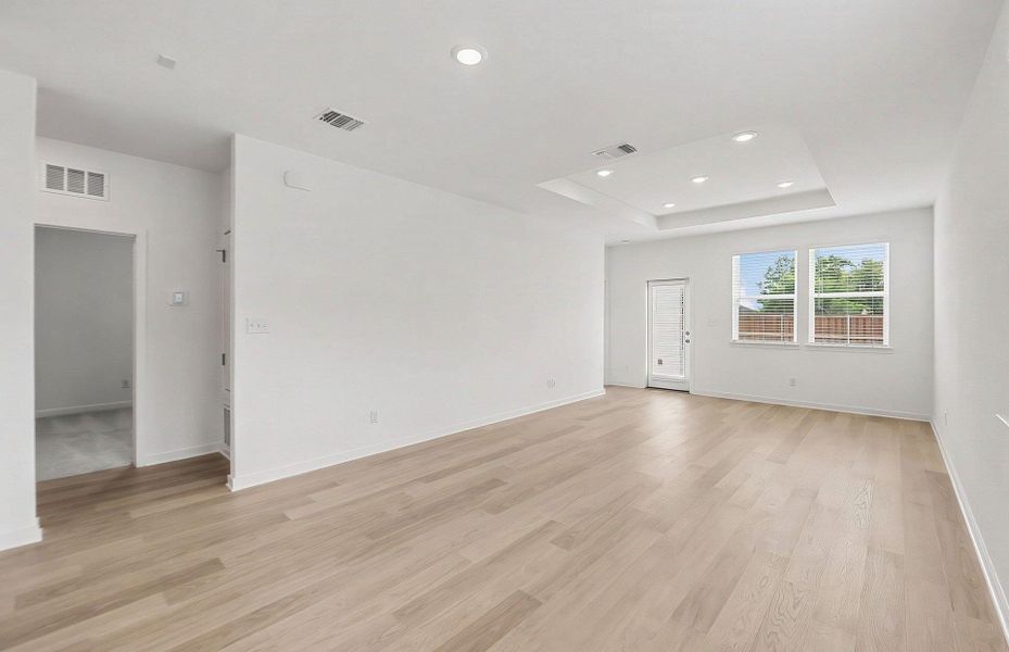 Spacious, unfurnished interior of a new home in Larson Crossing, Elgin (Image 11). Spacious, unfurnished interior of a new home in Larson Crossing, Elgin (Image 11).