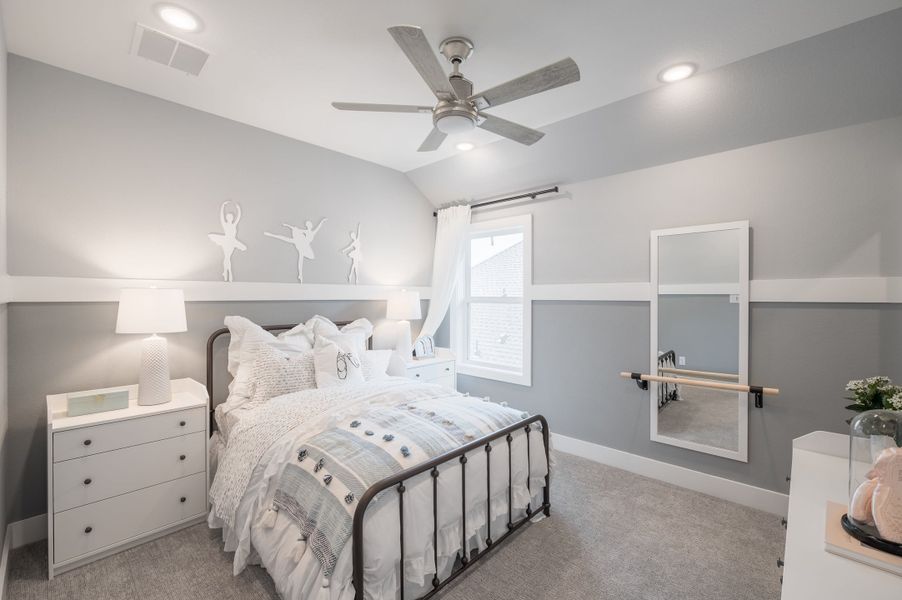 Representative furnished interior of a home built from the Barnhart by Tri Pointe Homes in Dunham Pointe, Cypress (Image 45).