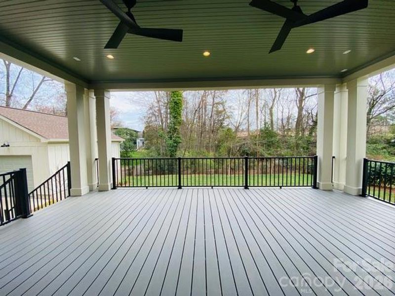 Exterior details and patio area of a home in , Charlotte (Image 4).