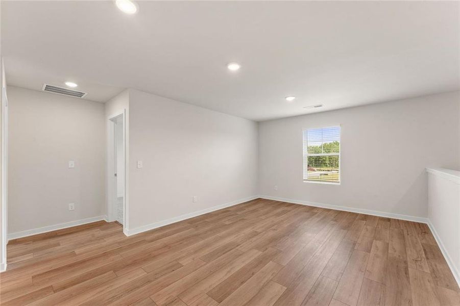 Spacious, unfurnished interior of a new home in Reserve at Gum Springs, Jefferson (Image 24). Spacious, unfurnished interior of a new home in Reserve at Gum Springs, Jefferson (Image 24).