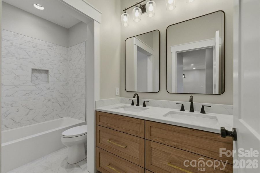 Furnished interior view inside a new home in , Valdese (Image 11).