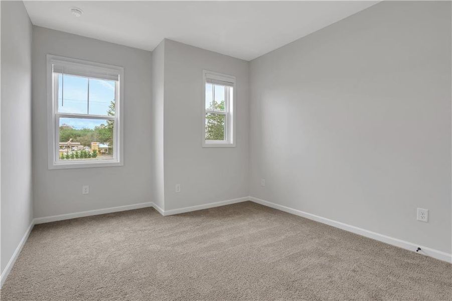 Spacious, unfurnished interior of a new home in Towne Village at Suwanee Dam, Sugar Hill (Image 36). Spacious, unfurnished interior of a new home in Towne Village at Suwanee Dam, Sugar Hill (Image 36).