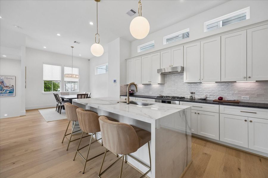 Furnished interior view inside a new home in , Houston (Image 29).