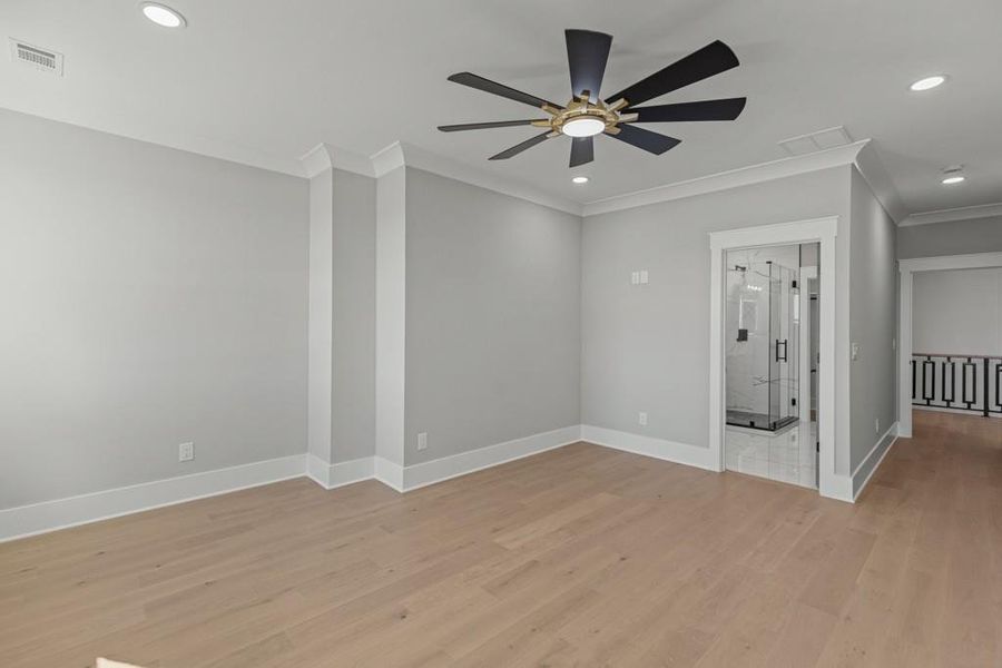 Spacious, unfurnished interior of a new home in , Buford (Image 49).