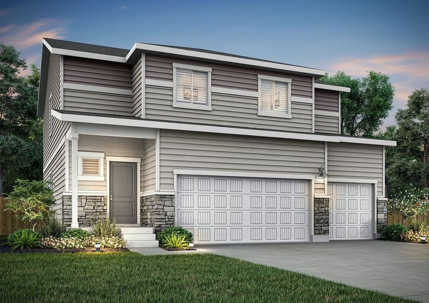 The Trinidad is a beautiful single story home with siding. The Trinidad is a beautiful single story home with siding.
