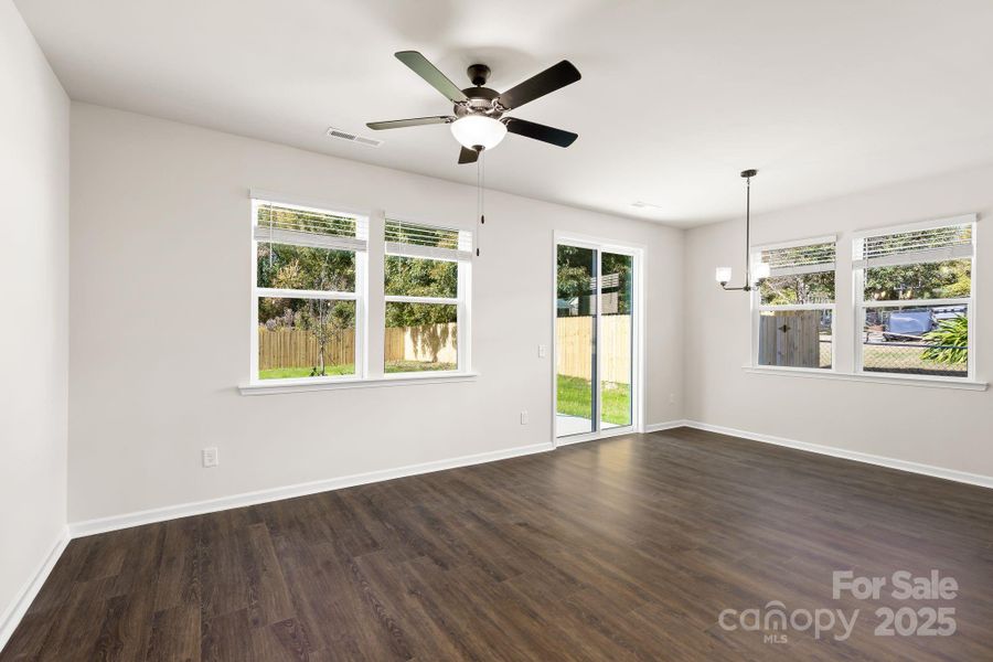 Spacious, unfurnished interior of a new home in , Charlotte (Image 33).