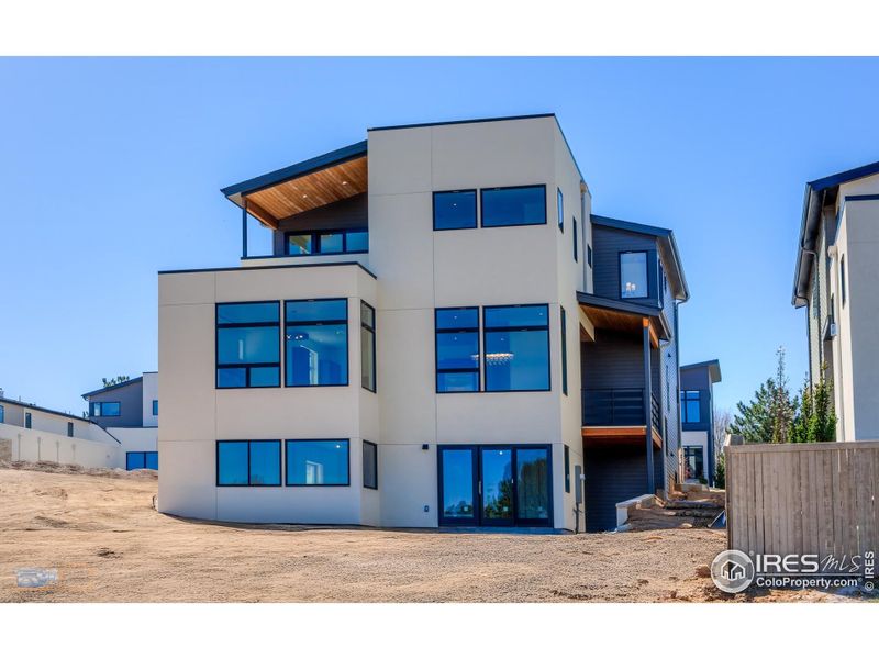 2305 Glacier Ct. Rear Elevation. Located On A Cul De Sac In A Brand New 14 Lot Boutique Subdivision. 7,258 Sq Ft Lot