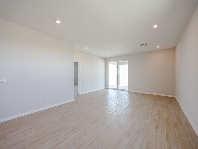 A large empty room.