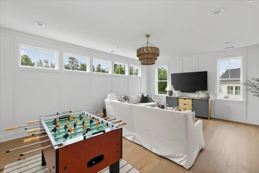 Representative furnished interior of a home built from the Laguna Sur by Classica Homes in Enclave at McKee, Charlotte (Image 48).