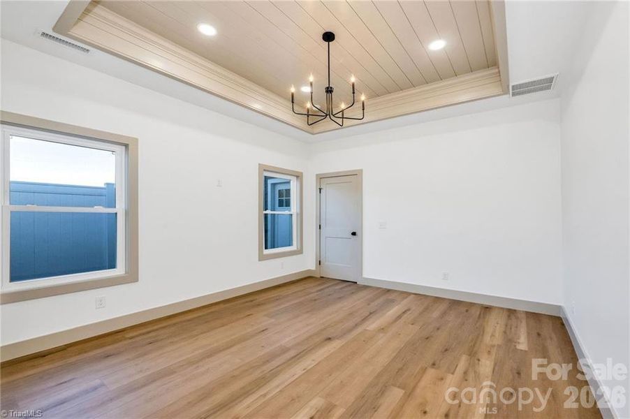 Spacious, unfurnished interior of a new home in , Hickory (Image 32).