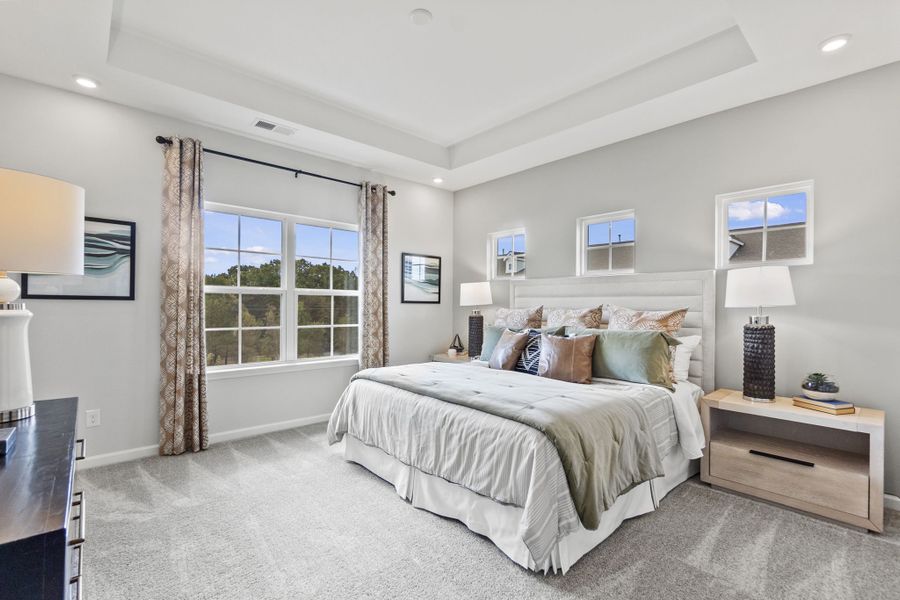 Stratford III Primary Suite in Waterstone at Lake Norman