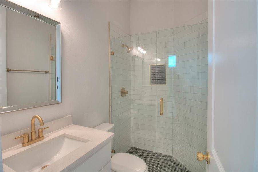 Furnished interior view inside a new home in , Sunset (Image 10).