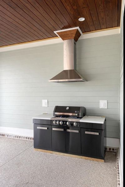 Close-up of interior finishes inside a home in , Ravenel (Image 39).