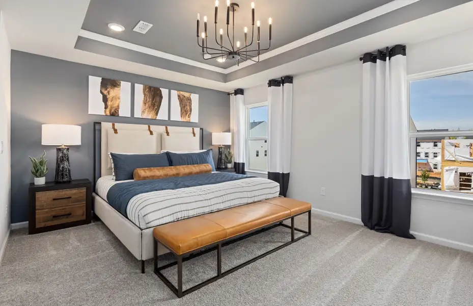 Representative furnished interior of a home built from the Joliet by Pulte Homes in Lakeside Townes at Riverlights, Wilmington (Image 5).