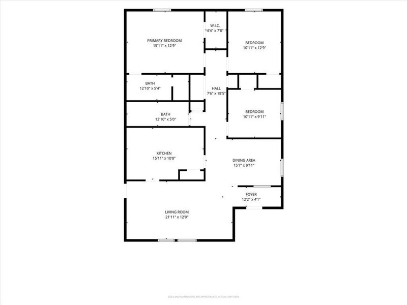 2D floor plan layout of this home in , Waxahachie, TX (Image 5). 2D floor plan layout of this home in , Waxahachie, TX (Image 5).