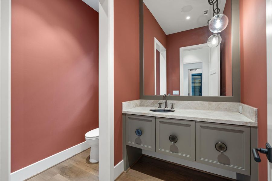 Furnished interior view inside a new home in , Houston (Image 15).