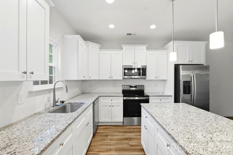 Furnished interior view inside a new home in , Charlotte (Image 5).