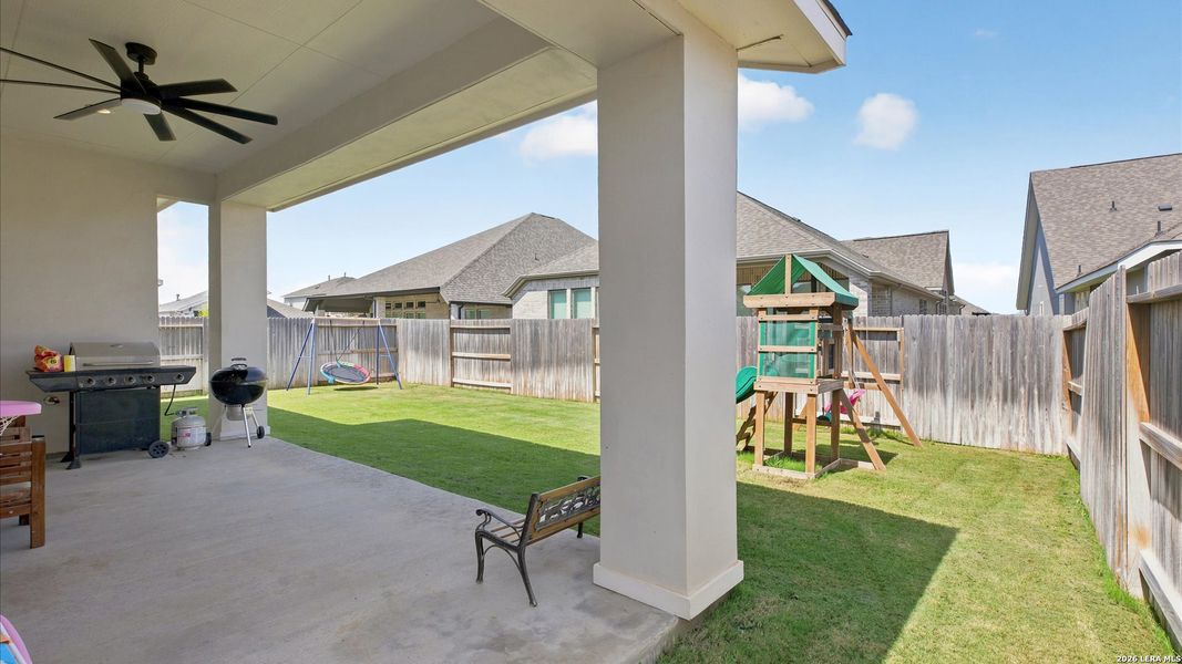 Exterior details and patio area of a home in Veramendi, New Braunfels (Image 22). Exterior details and patio area of a home in Veramendi, New Braunfels (Image 22).