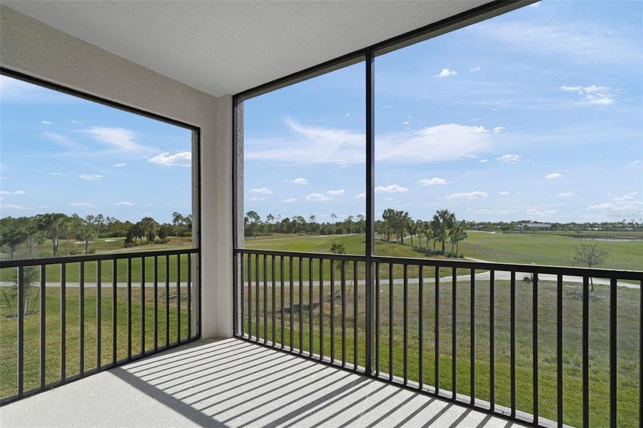 Exterior details and patio area of a home in Wellen Park Golf & Country Club, Venice (Image 19).