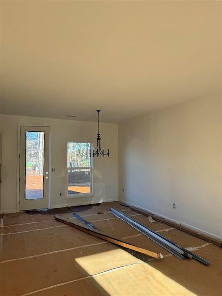 In-progress construction of a new home in , Carrollton, GA (Image 8).