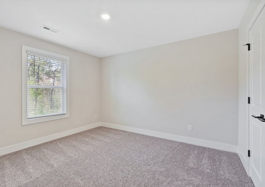 Each bedroom has its own closet