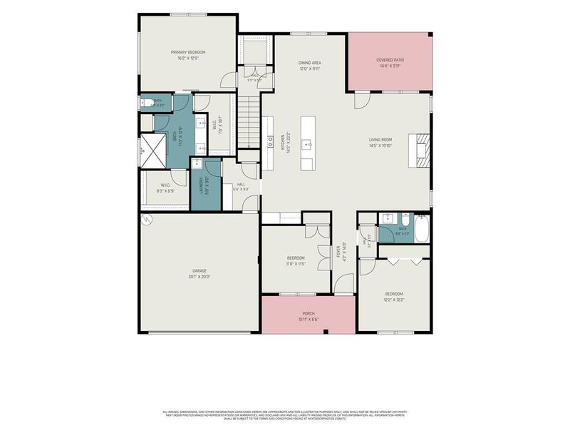 2D floor plan layout of this home in , Clermont, GA (Image 5). 2D floor plan layout of this home in , Clermont, GA (Image 5).