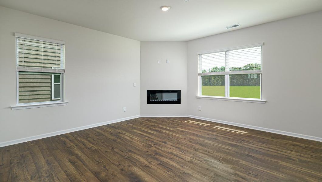 Spacious, unfurnished interior of a new home in Zion Springs, Hickory (Image 9). Spacious, unfurnished interior of a new home in Zion Springs, Hickory (Image 9).