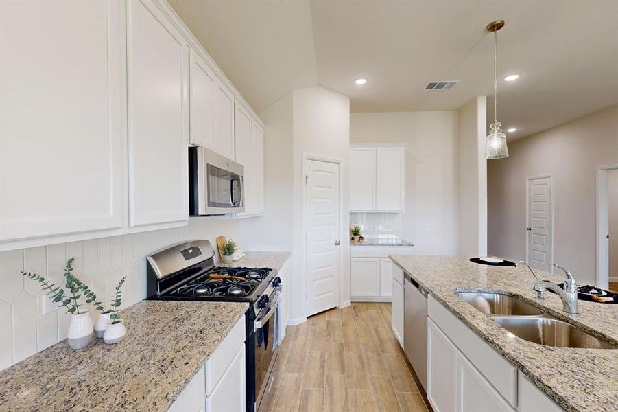 Furnished interior view inside a new home in Meadow Park, Denton (Image 7). Furnished interior view inside a new home in Meadow Park, Denton (Image 7).