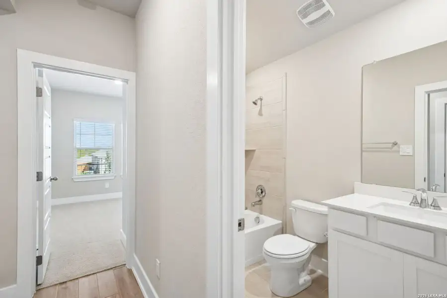 Furnished interior view inside a new home in Comanche Ridge, San Antonio (Image 12).