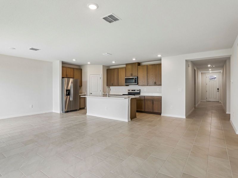 Furnished interior view inside a new home in Benton Hills - Classic Series, Brooksville (Image 4).