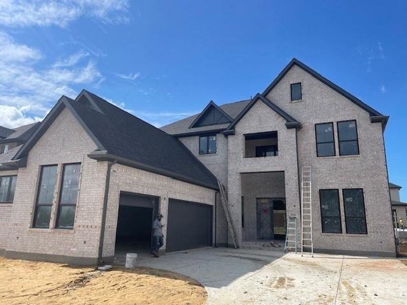 Progress Photo - Front Elevation