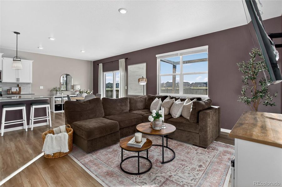 Furnished interior view inside a new home in , Thornton (Image 15).